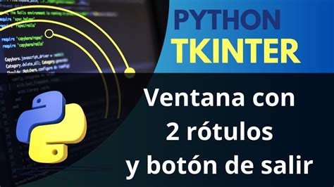 Tkinter Crea Tu Formulario En Python Con Tkinter R Tulos Y N