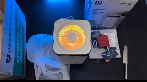 UNBOXING NOTALE Air Purifier Travel Series Portable HEPA 13 UV