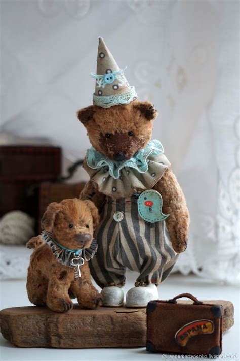 Плюшевый медвежонок и его собачка в интернет-магазине на Ярмарке ...