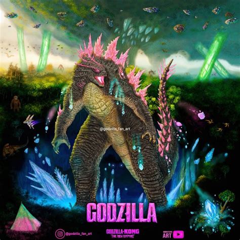 Godzilla Fan Art инстаграмм