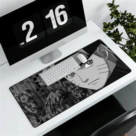 Xxl Gaming Desk Mats Naruto Anime Etsy