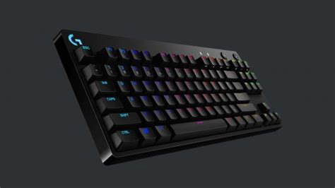 Logitech G PRO Wired Gaming RGB Mechanical Keyboard in Black - town ...