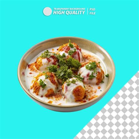 Indian Dahi Bhalla Png Premium Ai Generated Psd