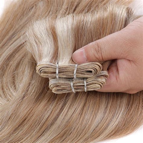 New Flat Weft Hair Extensions Straight China Flat Weft Hair And