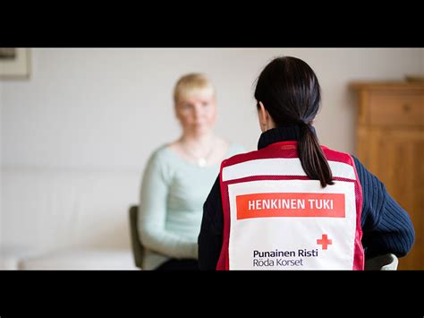 The Finnish Red Cross Offers Support For Those Shocked By The Viertola