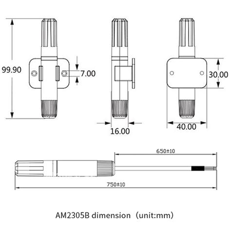 Temperatura Sensor De Humedad Y Temperatura Am B