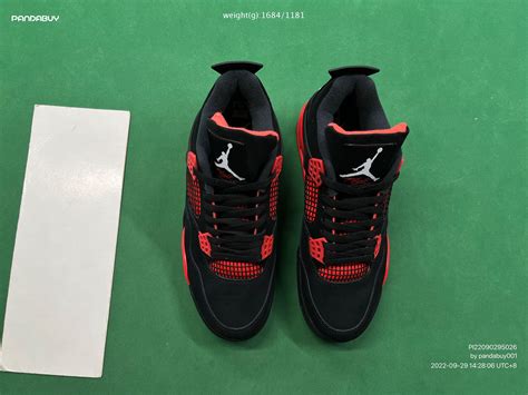 Jordan 4 Red Thunder Og Batch Rrepsneakers