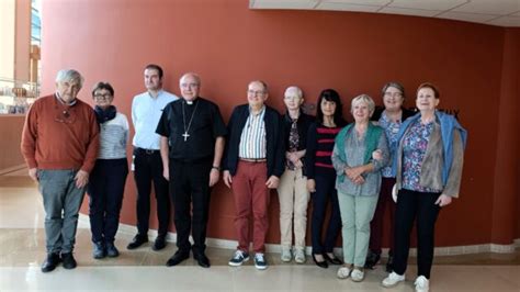 Mgr Philippe Ballot en visite à l aumônerie de l hôpital de Mercy