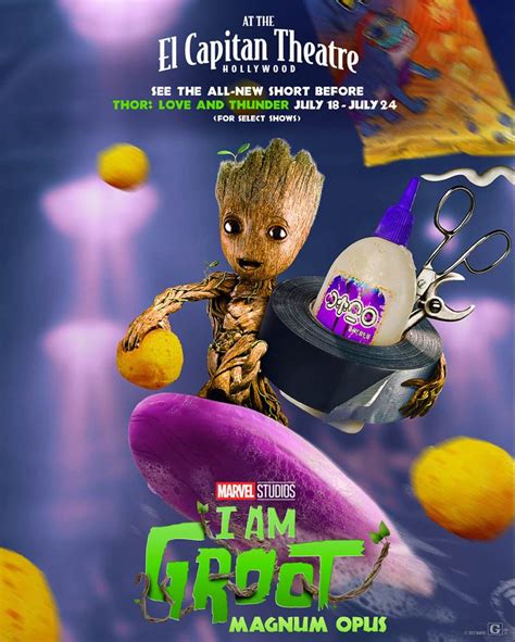 I Am Groot Magnum Opus To Play Exclusively At The El Capitan Theatre