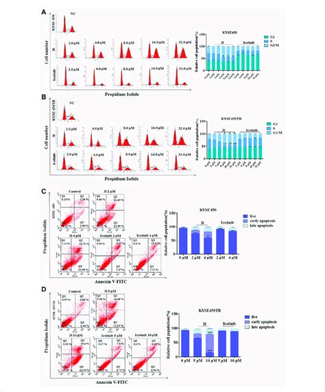 The Result Of Apoptosis And Cell Cycle In Escc Cell Lines Induced By L