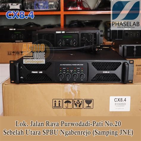 Jual Power Phase Lab Cx Power Amplifier X Watt Ohm Power