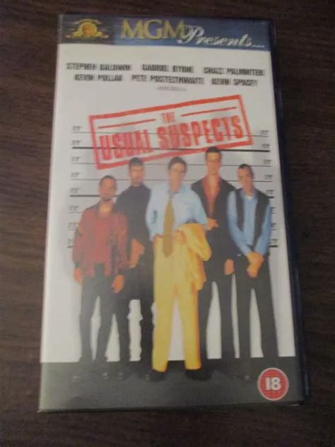 The Usual Suspects Vhs Video Tape New Picclick Uk