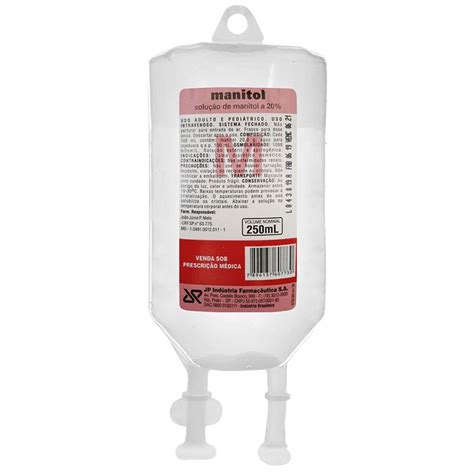 Manitol Ml Frasco Jp Js Distribuidora