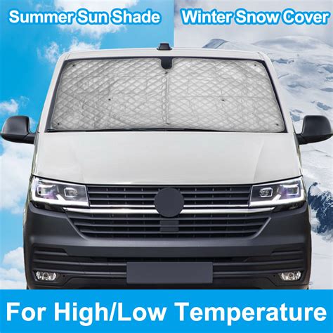 Windscreen Cover Internal Thermal Window Tailgate Blinds Sunshade For Vw T5 T6 Ebay