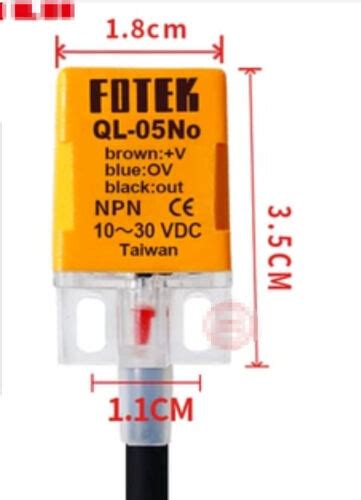 Pcs New Fotek Ql No Proximity Switch Free Shipping Ebay