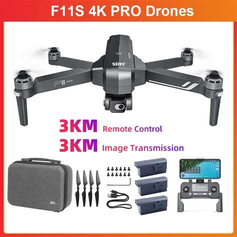 SJRC Dron Profesional F11 F11S 4K Pro con GPS cuadricóptero con