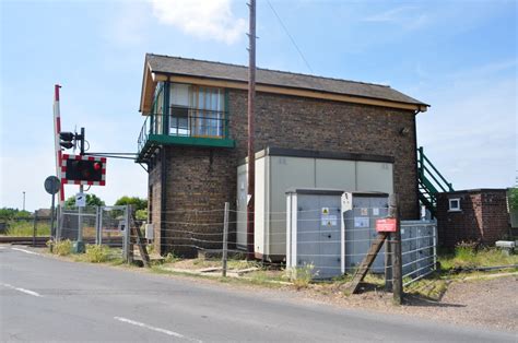 March South Junction Signal Box © Ashley Dace Geograph Britain And