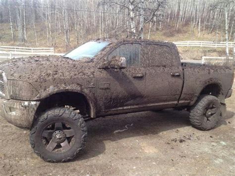 Muddy Dodge Trucks Muddy Trucks Lifted Trucks