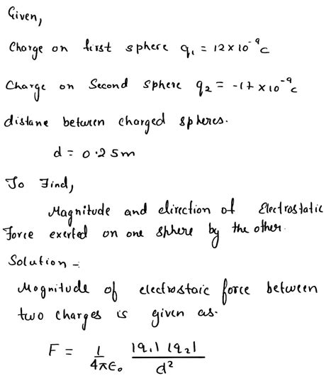 Answered Two Small Identical Conducting Spheres… Bartleby