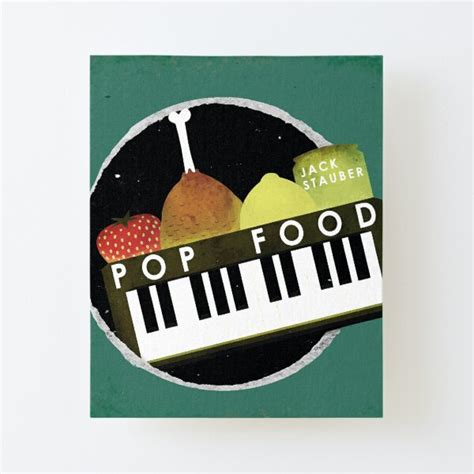 Jack Stauber Pop Food Album Cover Mounted Print For Sale By Freshfroot Redbubble