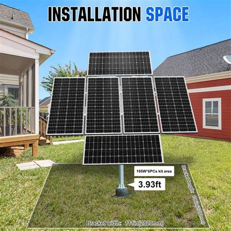 Dual Axis Solar Tracker System Help To Increase Power Eco Worthy