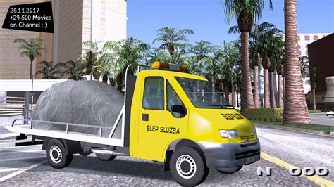 Peugeot Boxer Abschleppwagen Grand Theft Auto San Andreas GTA SA MOD