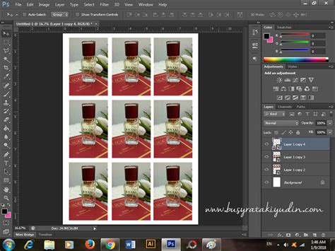 Cara Print Gambar Polaroid Ukuran 2r Di Photoshop