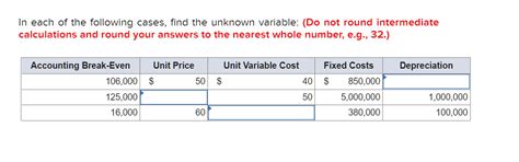 Solved In Each Of The Following Cases Find The Unknown