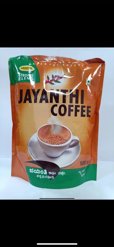 Jayanthi Coffee Filter Coffee Powder Strong Blend Packaging Type