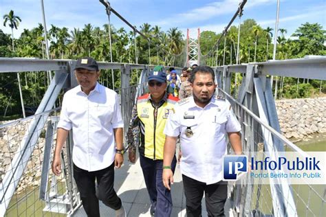 InfoPublik Gampong Siron Blang Dan Siron Krueng Terhubung Jembatan