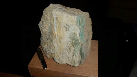 Fossils On The Left Turquoise On The Right Found Inadvertently While