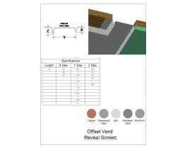 Lath Offset Vent Reveal Screed Thousands Of Free Cad Blocks