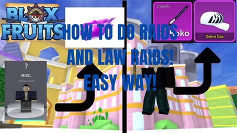 Blox Fruits How To Do RAIDS LAW RAIDS In Second Sea Tutorial