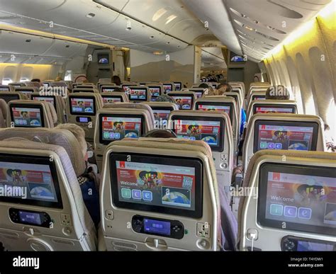 Boeing 777 interior hi-res stock photography and images - Alamy