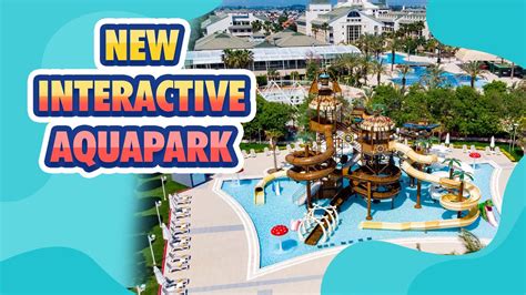 Alva Donna Exclusive Belek New Interactive Aquapark Youtube