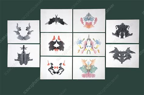 Rorschach Inkblot Test Stock Image C0074722 Science Photo Library