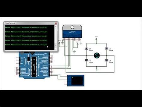 Animation Of Speed And Direction Control Of DC Motor Using Arduino Fast