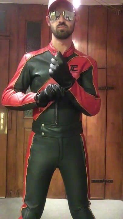 Leather Biker Hot Smoke Video ThisVid