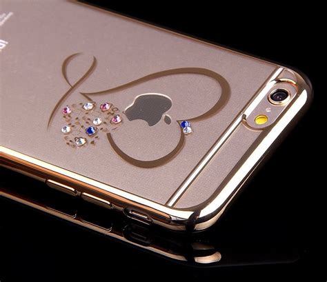 Iphone 7 Caseiphone7 Caseikasus Mini Love Heart Glitter Bling Crystal Rhinestone Diamonds