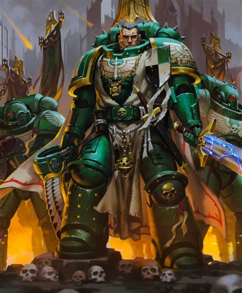 Warhammer 40k Dark Angels Art