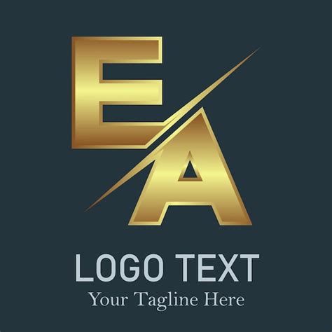 Premium Vector Luxury Brand Ea Logo Design Vector Concept