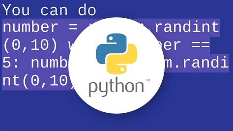 How To Add Exception To Random Randint In Python Youtube