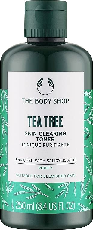 Vegan Cleansing Tea Tree Toner The Body Shop Tea Tree Skin Clearing