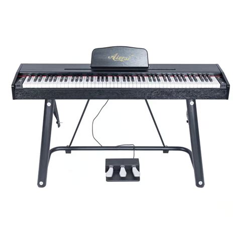 Aiersi Brand Hammer Action Keys Upright Digital Piano With Pedal