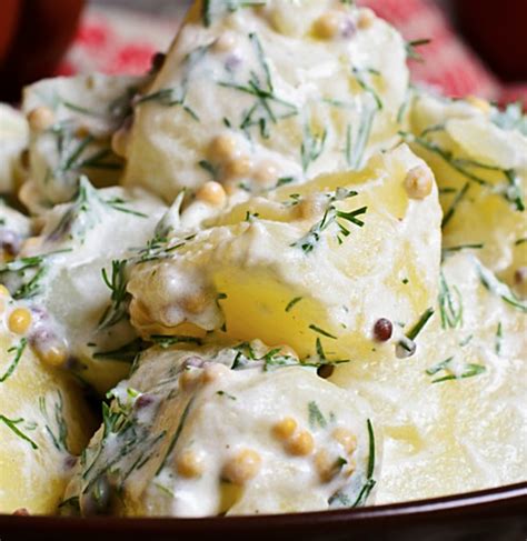 Mustard And Dill Potato Salad 12 Tomatoes