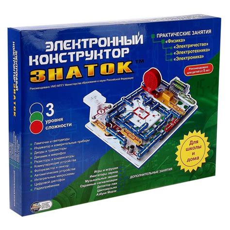 Электронный конструктор "Знаток" для школы и дома, 999 схем - купить с ...