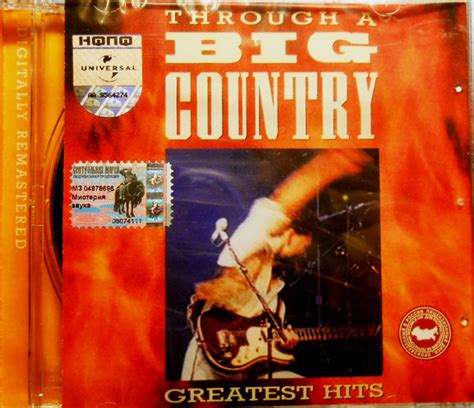 Big Country Through A Big Country Greatest Hits 1996 Cd Discogs