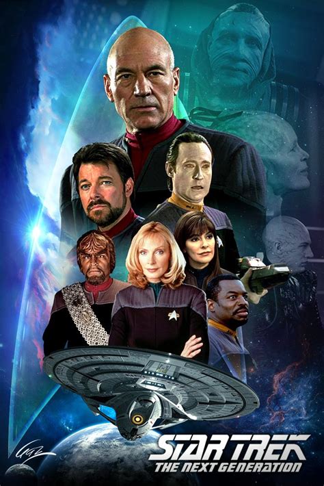 Star Trek The Next Generation By Pzns On Deviantart Star Trek Art