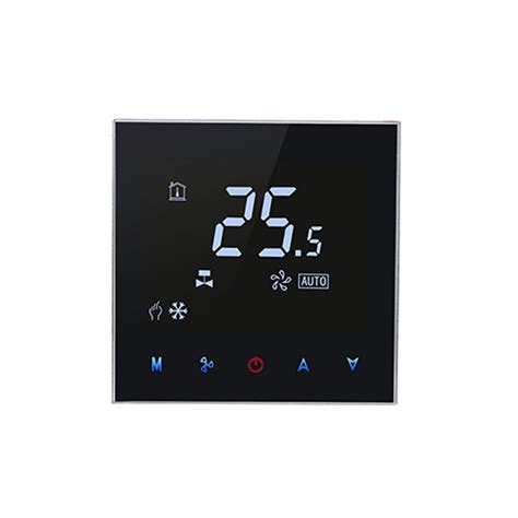 Smart Fan Coil Thermostat 52 Weekly Programmable Thermostat Temperature Controller