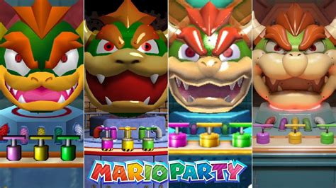 Evolution Of Bowsers Big Blast Minigames In Mario Party Games 1999